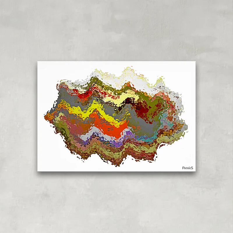 Boogie by PatrisS, direct print on aluminium Dibond, horizontal art print 70x100.