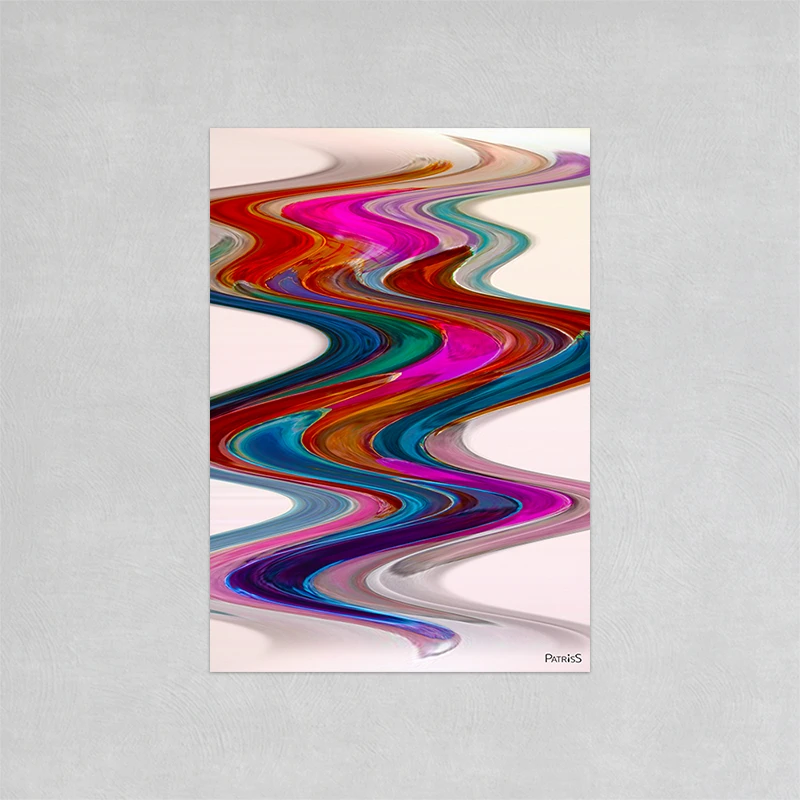 New Wave by PatrisS, vertical poster 70x100.