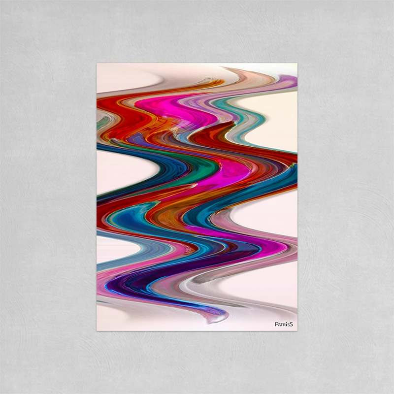 New Wave by PatrisS, vertical poster.