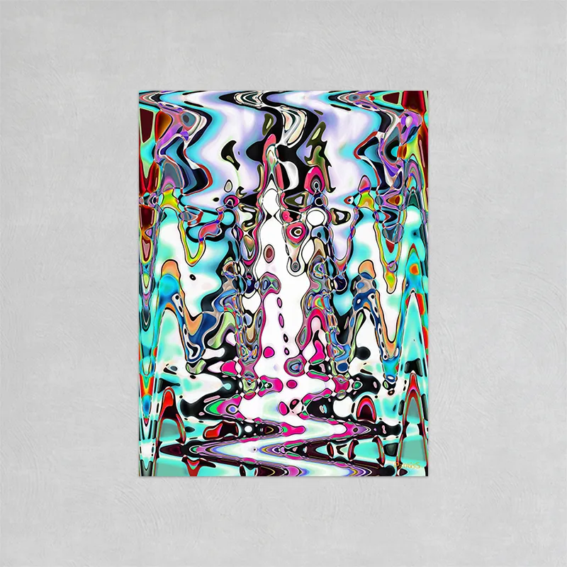 Psychoptical by PatrisS, vertical poster.