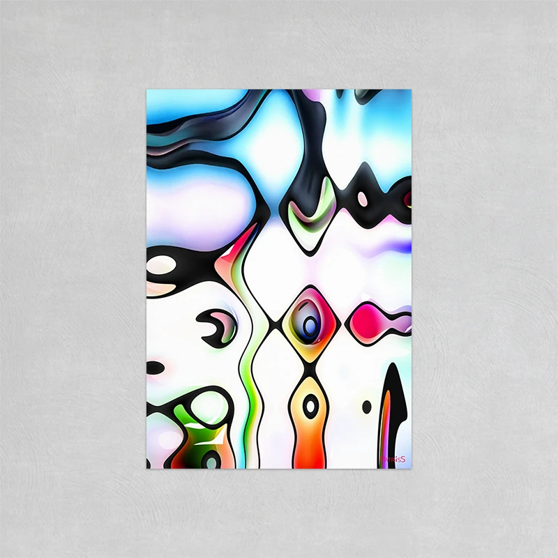 Q-Bist by PatrisS, vertical poster 70x100.