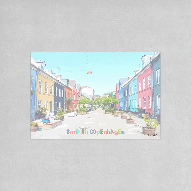 Smooth Copenhagen 1 by PatrisS, horizontal poster.