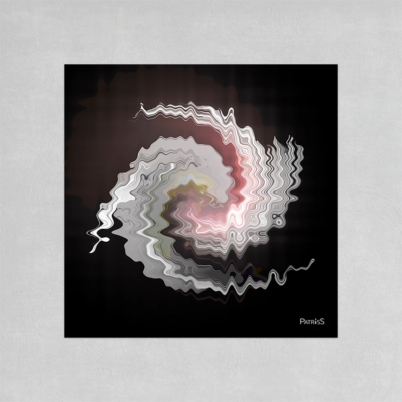 Twistsmog by PatrisS, square poster.