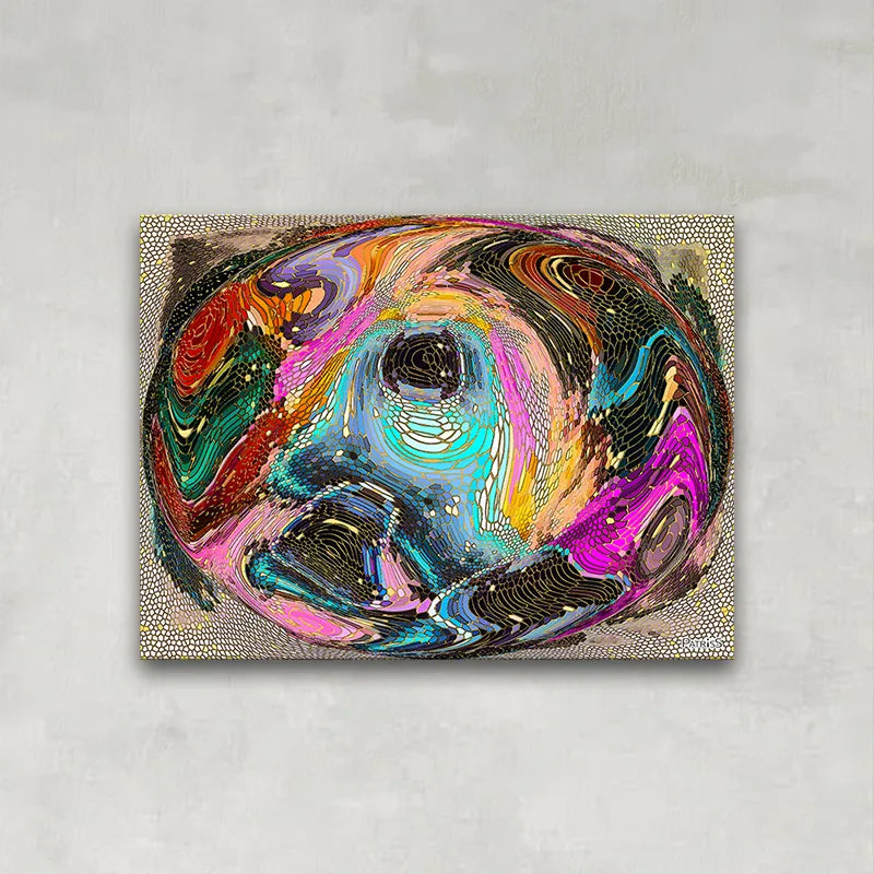 Vision by PatrisS, direct print on aluminium Dibond, horizontal art print.